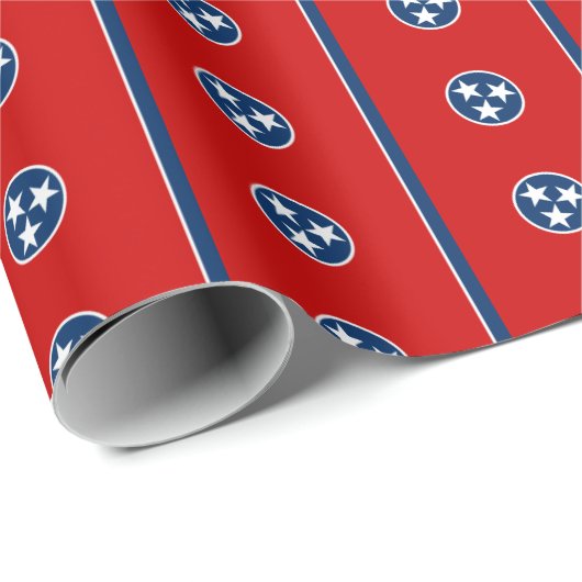 Tennessee-Ziermuster Geschenkpapier (Rolleneckpunkt)