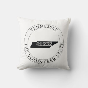Tennessee Zip Code Kissen