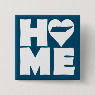 Tennessee Zuhause Heart Staat Button Abzeichen But