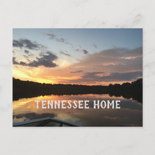 TENNESSEE ZUHAUSE-Seebild | Postkarte (Vorderseite)