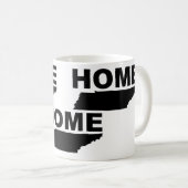 Tennessee Zuhause weg Von der Tasse des Staat oder (VorderseiteRechts)