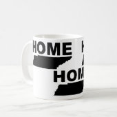 Tennessee Zuhause weg Von der Tasse des Staat oder (Vorderseite Links)