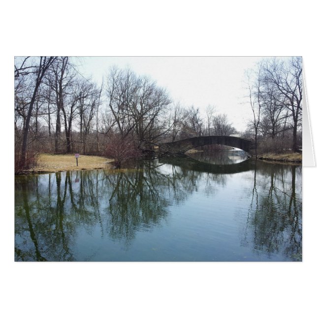 Tenney Park im Vorfrühling (Vorderseite (Horizontal))