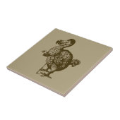 Tenniels Dodo Small (4,25" x 4,25") Keramik Tile Fliese (Seite)