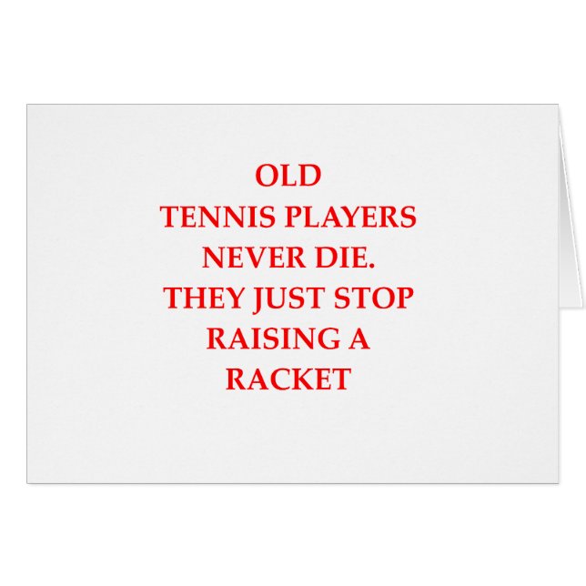 TENNIS (Vorderseite (Horizontal))