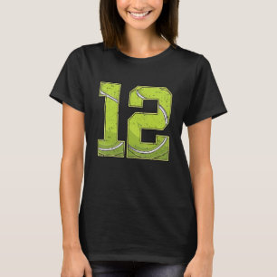 Tennis 12. Geburtstag Junge Mädchen Zwölf 12 Jahre T-Shirt