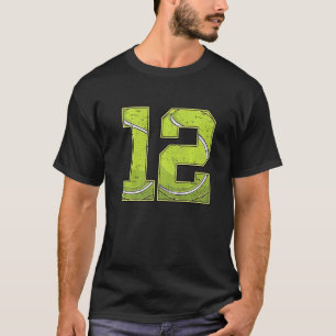 Tennis 12. Geburtstag Junge Mädchen Zwölf 12 Jahre T-Shirt