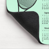 Tennis 2025 Kalender Mousepad (Ecke)