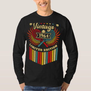 Tennis 58. Geburtstag Männer Frauen Vintag 1964 Te T-Shirt