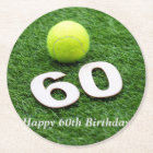 Tennis 60. Geburtstag mit Tennisball