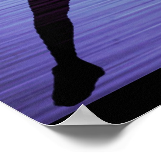 Tennis Abstrakt Poster (Ecke)