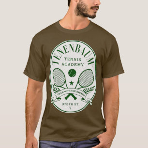 Tennis Academy Train Tenenbaum mit Baumer T-Shirt