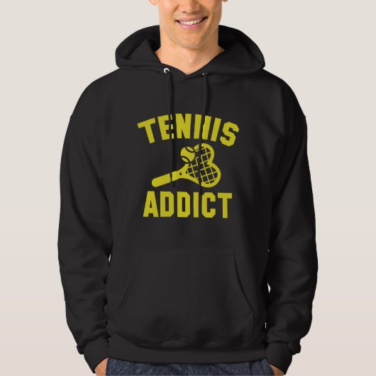 Tennis Addict Hoodie (Vorderseite)
