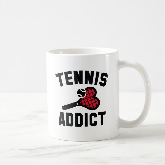 Tennis Addict Kaffeetasse (Rechts)