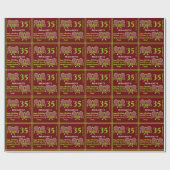 Tennis Addict Name Age Geburtstag Geschenkpapier (Flach)