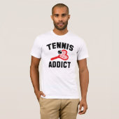 Tennis Addict T-Shirt (Vorne ganz)