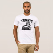 Tennis Addict T-Shirt (Vorne ganz)