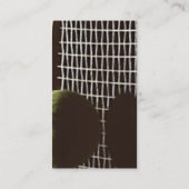 Tennis-Anweisung Visitenkarte (Rückseite)