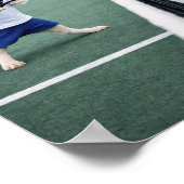 "Tennis Anyone?" Poster (Ecke)