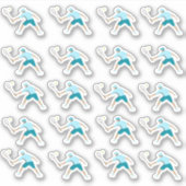 Tennis Aufkleber (Vorderseite)