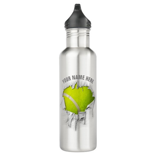 Tennis aus Edelstahl Wasserflasche Edelstahlflasche (Rechts)