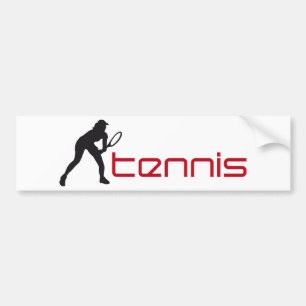 tennis autoaufkleber