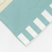 Tennis Baby Fleece Blanket (Ecke)