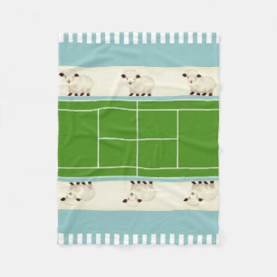 Tennis Baby Fleece Blanket