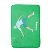 Tennis Badematte (Vorderseite Vertikal)
