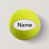 tennis bal with your name on it button (Vorderseite)