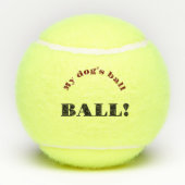 Tennis Ball (Rückseite)