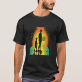 Tennis Ball And Tennis Racket Apparel Pop Father A T-Shirt (Vorderseite)