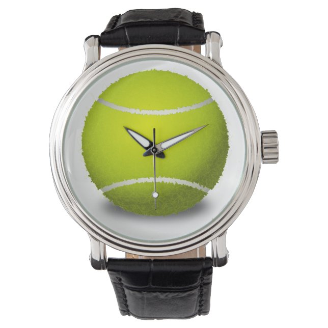 Tennis Ball Armbanduhr (Vorderseite)