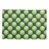 Tennis Ball Art Kissenbezug (Rückseite)