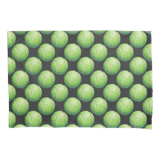 Tennis Ball Art Kissenbezug (Vorderseite)