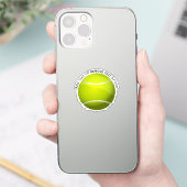 Tennis Ball Aufkleber (Telefon)