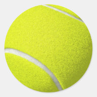 Tennis-Ball-Aufkleber