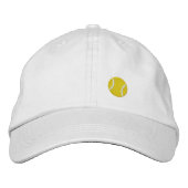 Tennis Ball Bestickte Baseballkappe (Vorderseite)