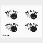 Tennis - Ball Boy Stickers (Blatt)
