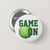 Tennis Ball Button (Vorne & Hinten)