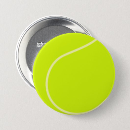 Tennis Ball Button (Vorne & Hinten)