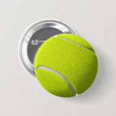 Tennis-Ball-Button-/Knopf-Abzeichen Button (Vorne & Hinten)