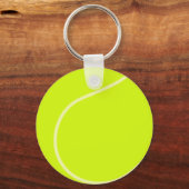 Tennis Ball Button Schlüsselanhänger (Vorderseite)