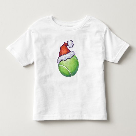 Tennis Ball Christmas Green Kleinkind T-shirt (Vorderseite)