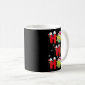 Tennis Ball Christmas Ho Ho Ho Santa Srts Player X Kaffeetasse (VorderseiteRechts)