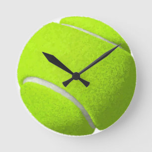 tennis ball clock runde wanduhr