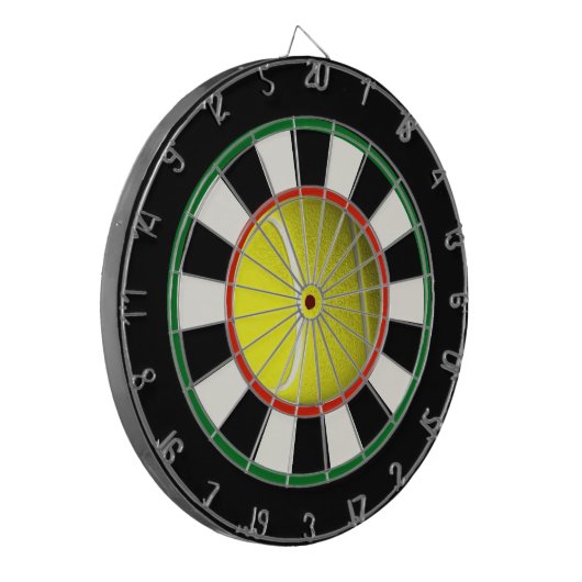 Tennis Ball Custom Game Dart Boards Dartscheibe (Vorderseite Links)