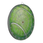 Tennis Ball Dartscheibe (Vorderseite Links)