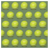 Tennis Ball Design Fabric Stoff (Nahaufnahme)