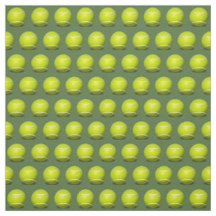 Tennis Ball Design Fabric Stoff
